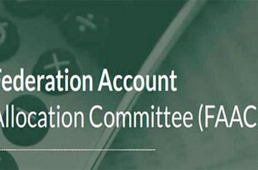  FAAC Disburses N604 Billion In November 2020