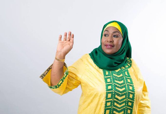  VP Samia Suluhu Become First Female President Of Tanzania
