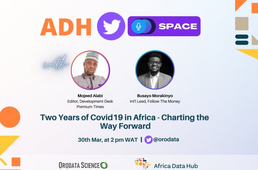  ADH Twitter Space: Two Years of Covid19 in Africa