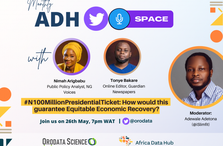  #100MillionPresidentialTicket: How Would It Guarantee Equitable Economic Recovery